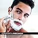 FREELOGICS Double Edge Safety Razor Kit with Stand - Extra Long Handled - Traditional Straight Butterfly Best Razors for Men or Women - Stainless Steel Double Edge Shaving Blades with Refills Holders