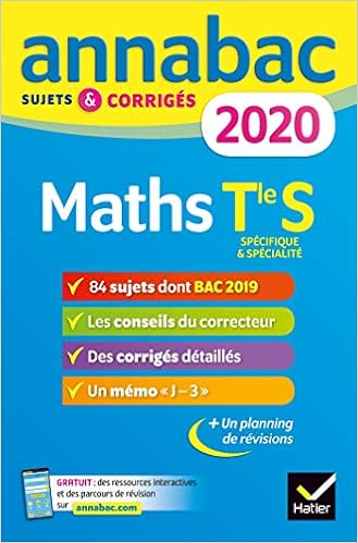 Amazon Fr Annales Annabac 2020 Maths Tle S Specifique Specialite Sujets Et Corriges Du Bac Terminale S Kazmierczak Herve Livres