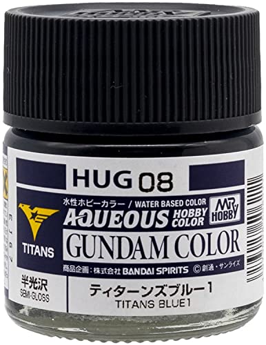 GSIクレオス 水性ガンダムカラー ティターンズブルー1 10ml 模型用塗料 HUG08