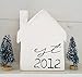 Farmhouse Casual | Mini House | Little House Established | Baby Farmhouse | Nursery Decor | Hand Cut Wood | White Wash Decor