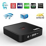 Andriod Smart TV Box U2C T95M Set Top Box Amlogic S905X 2G RAM 8G ROM Quad Core Wifi Ultra HD 4K Streaming Media Player