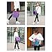Sequin Lunch Box for Girls Flip Durable Thermal Reusable Lunch Tote Glitter Insulated School Lunch Bag (Purple)