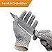 Cut Resistant Gloves / Cut Gloves - Cutting Gloves for Pumpkin Carving, Wood Carving, Meat Cutting and Oyster Shucking - Cut Proof Gloves with Level 5 Protection (Small, Medium, Large, Extra Large)