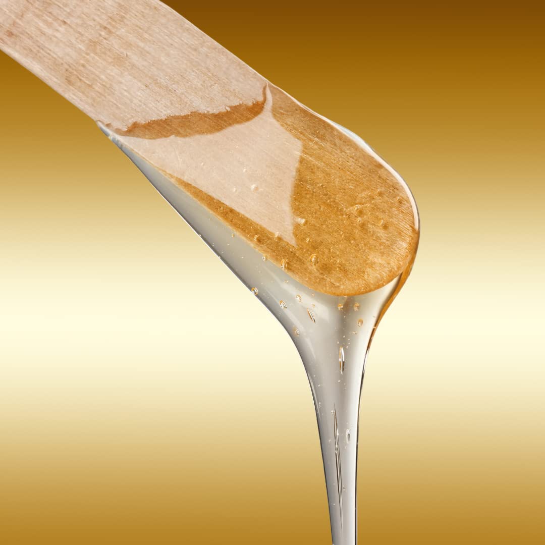 OMWAH Wax Stick - 100 Waxing Sticks for Hair Removal, Eyebrow Wax Applicator, Popsicle Wax Spatula & Waxing Supplies