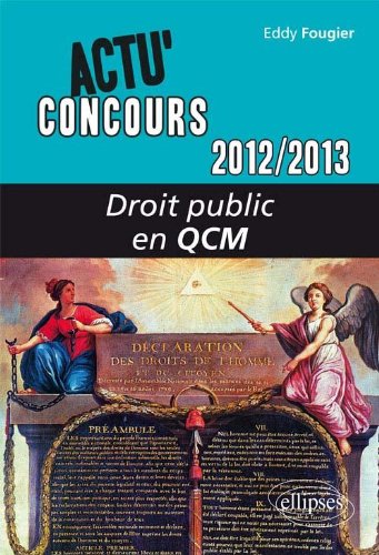 Droit public en QCM 2012-2013