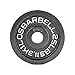 CAP Barbell Olympic 2-Inch Weight Plate, Black, Single, 25 Pound
