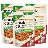 Snak Club Tajin Clasico Peanuts, Chili & Lime