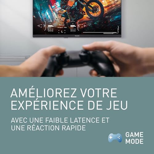 PanasonicTV-32S55AEZ, Série S55 32 Pouces Full HD LED Smart TV, 2024, Fire TV, HD Colour Engine, HDR, Contrôle Vocal Alexa, Mode Jeu, Lecteur Média, Expérience Visuelle Exceptionnelle
