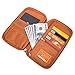 RFID Travel Passport Wallet, Family Passport Holder, Waterproof Document Organizer by FLYNOVA| Travel Accessories for Credit Cards etc.