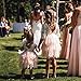 2Bunnies Girl Beaded Peony Lace Back A-Line Tiered Tutu Tulle Flower Girl Dress (Pink Sleeveless Short, 4T)