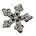 MagiDeal Iron/Sew On Applique Rhinestones Beads Patch DIY for Clothing Handbag Shoes Jeans Decor