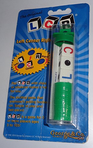 LCR - Left Center Right Dice Game - Random Color