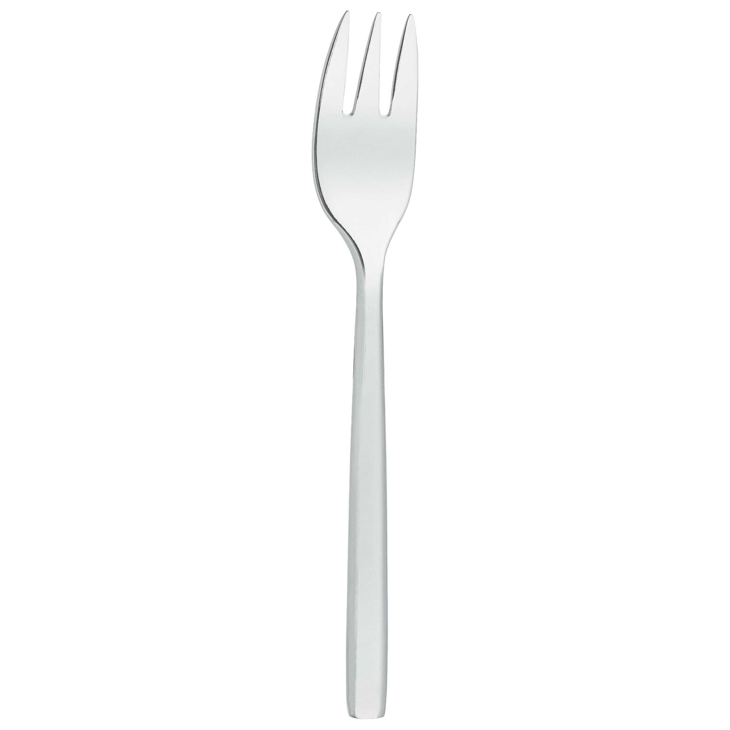 Grunwerg Contemporary Collection Chopstick Pastry Forks PAFCHP, 18/0 Stainless Steel, Set of 12, Silver