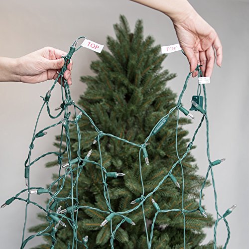 GE Warm White LED Christmas Net Lights - Image 5