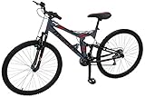 Mercurio Bicicleta ZTX R26 Doble Suspensión, para...