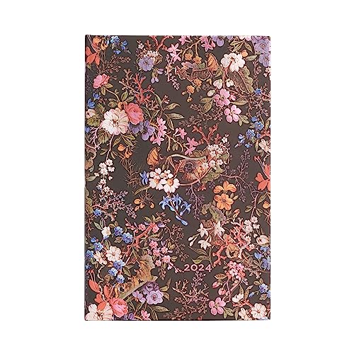 Paperblanks 12-Month Calendar 2024 Floralia Verso Maxi (135 × 210 mm)
