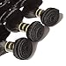 Rechoo Brazilian Virgin Remy Human Hair Extension Weave 3 Bundles 300g - Natural Black,12