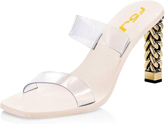 clear pvc sandals