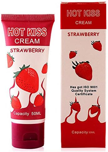 Love-Kiss Edible Fruit Oil Strawberry Flavored Edible Lubricants Male Female Oral Sex Lubricant