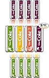 Diet Coke Ginger Lime, Twisted Mango, Zesty Blood Orange, Feisty Cherry Flavoured Beverage - Variety Pack!, 12 Oz Sleek Cans (Variety Pack of 16, Total of 192 Oz)