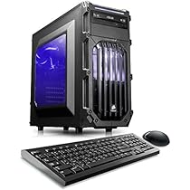 CybertronPC Palladium 950Z Gaming Desktop - Intel i7-6700K 4GHz Quad-Core Processor, 16GB DDR4 Memory, NVIDIA GTX 950 (2GB GDDR5) Graphics, 1TB/8GB Solid State Hybrid, DVDRW, Windows 10 Home 64-Bit