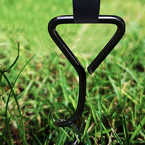 Eurmax USA Trampoline Stakes Heavy Duty Trampoline Parts Corkscrew