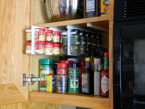 SpiceStor Organizer Spice Rack 20 Clip, 10" x 5"