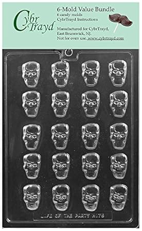 Molde de Craneo de calavera para chocolate