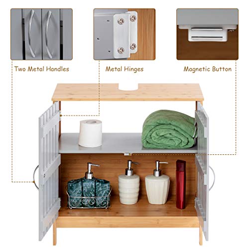 5 Tangkula+Bathroom+Freestanding+Organizer+Pedestal