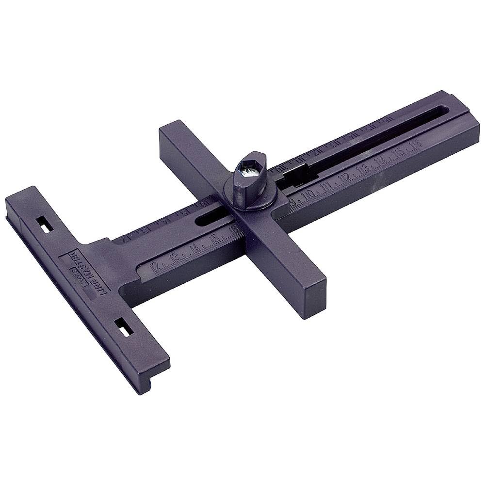 kwb LINE MASTER Machine Guide, Universal Guide Rail for Jigsaws, Circular Saws, and Routers
