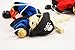 SPARIK ENJOY 2 Packs Clown Pirate Hand Marionette Puppet Children's Wooden Marionette Toys Colorful Marionette Puppet Doll Parent-Child Interactive Toys-Blue and Red Pirate