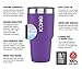 ICONIQ Stainless Steel Vacuum Insulated Tumbler, 30 ounce (Purple)