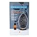 Greenair Serene Living Obsidian Glass Ultrasonic Essential Oil Diffuser for Aromatherapy - Includes Nightlight 3-Stage Dimmer - 4 Hour Run Time - Hand-Blown Glass - Black #541
