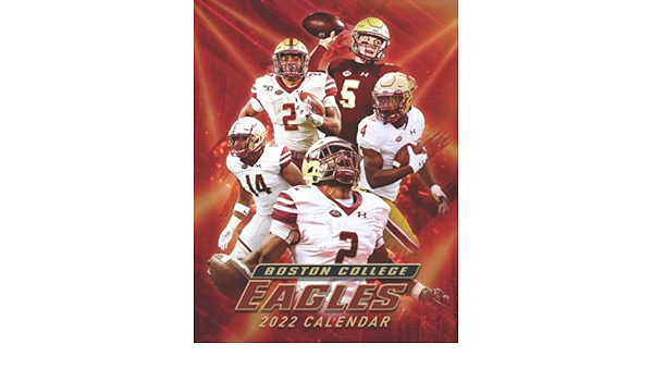 Boston College Eagles 2022 Calendar: Schuster, Sigmund: 9798517656407: Amazon.com: Books