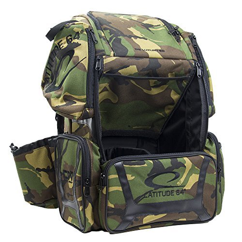 Latitude 64 DG Luxury E3 Army Camo/Black Backpack Disc Golf Bag
