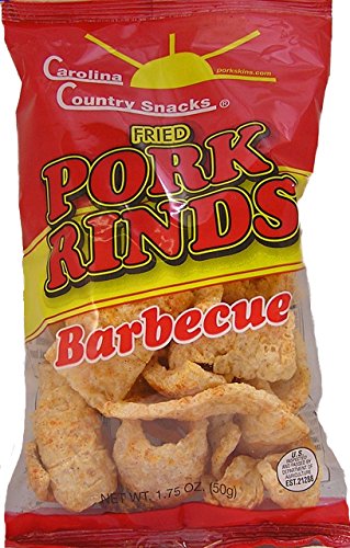 Fried Pork Rinds BBQ 6 bags (1.75oz)
