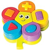 Playgro 6385461 Shape Sorting Flower Puzzle STEM toy for toddler
