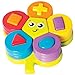 Playgro 6385461 Shape Sorting Flower Puzzle STEM toy for toddler