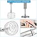 Tera Stainless Steel Manual Egg Whisk Hand Egg Mixer Eggbeater Blender Stirring Beater Cream Frother Flour Stirrer for Family Restaurant Kitchen
