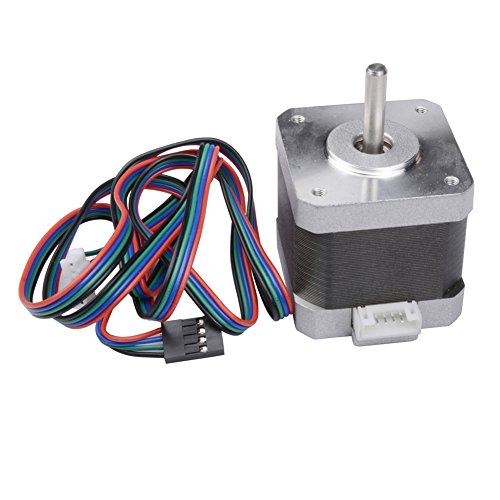 Qunqi NEMA17 Stepper Motor bipolar 4 leads 40mm 1.5A 39Ncm