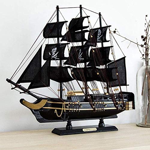 装飾品木製船モデルボートヨット手作りデスクトップルームデコレーションホームオフィスギフトおもちゃギフト
