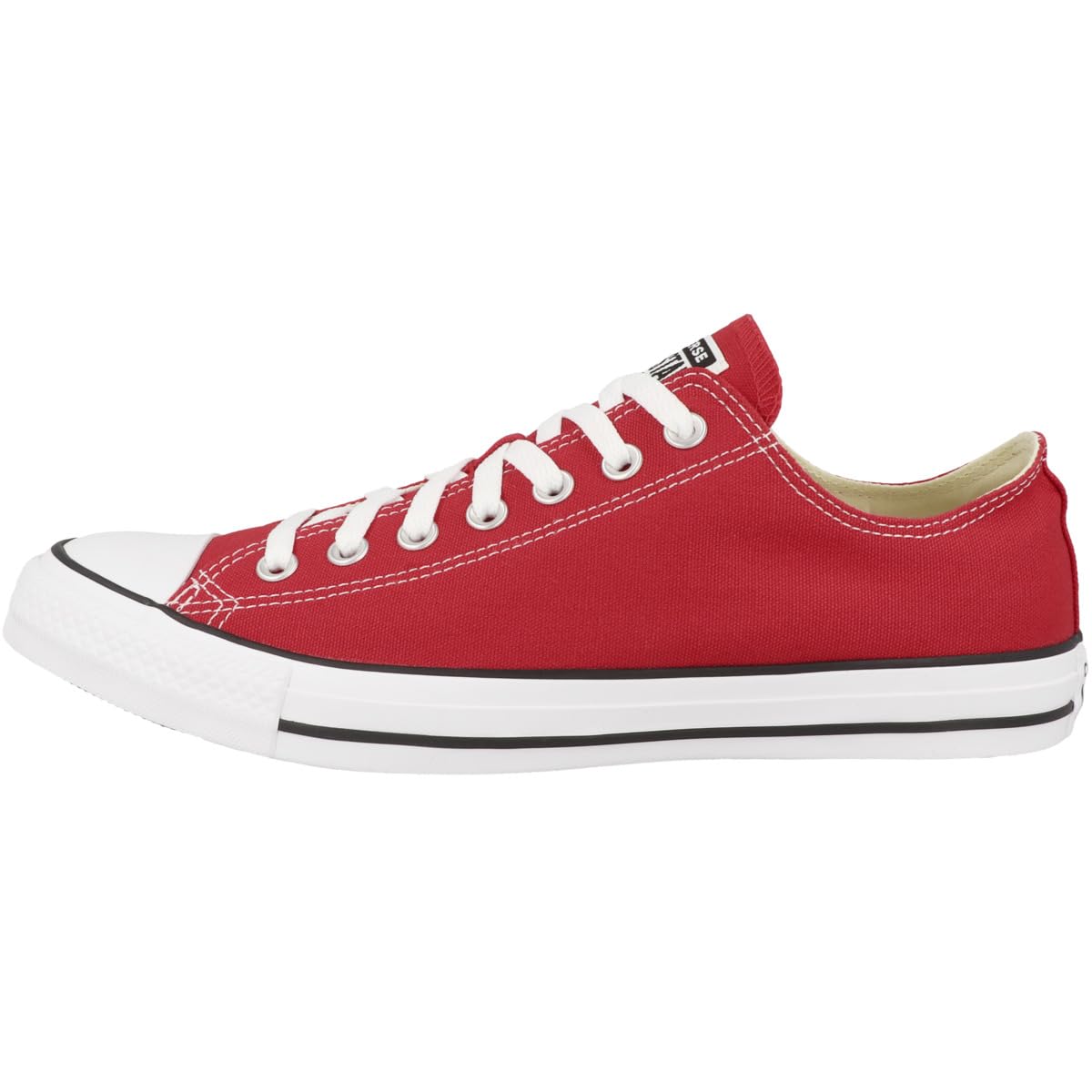 Converse Unisex Adult Chuck Taylor All Star Low Top, Red, 14 Womens/12 Mens