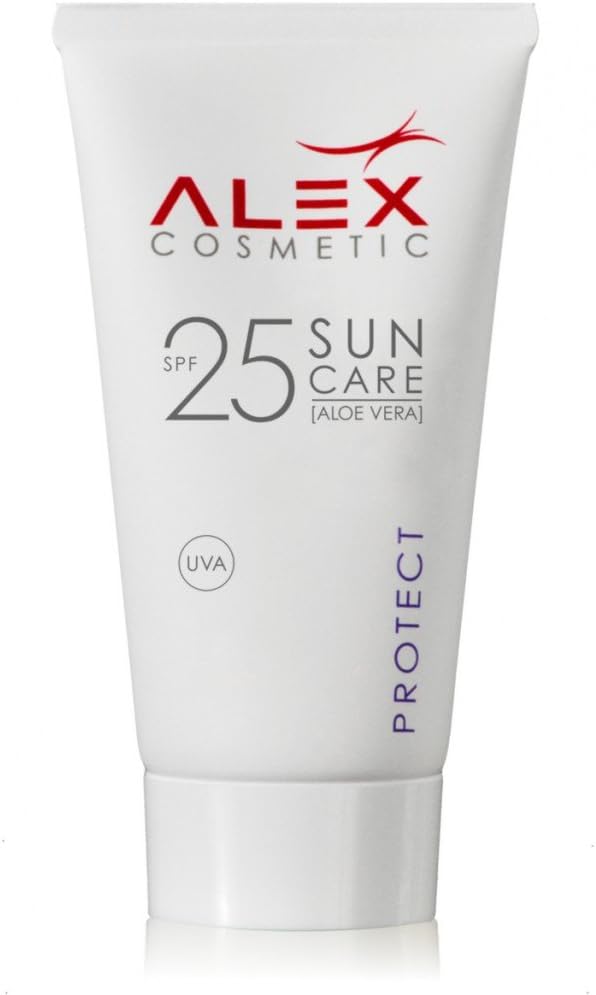Sun Care Cream SPF 25 [Aloe Vera] (50Ml) By Alex Cosmetic