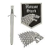 Game of Thrones Lapel Pins House Stark Accessories Game of Thrones Pins