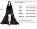 Newdeve Halloween Hooded Cloak Medieval Wedding Cape Black Robe Cosplay