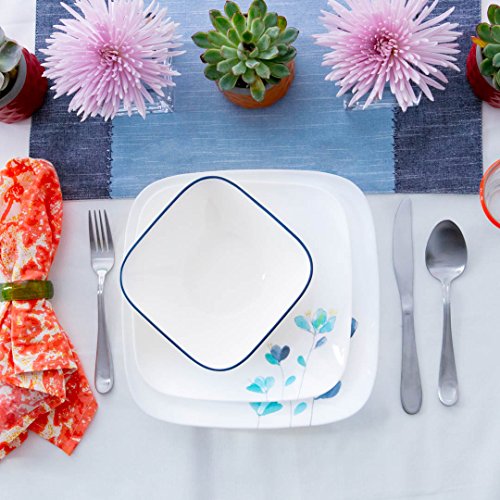 CORELLE Dinnerware Set Dalena, White Pricepulse