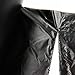 Nicesh 1.8 Gallon Trash Can Liners,130 Counts, Black