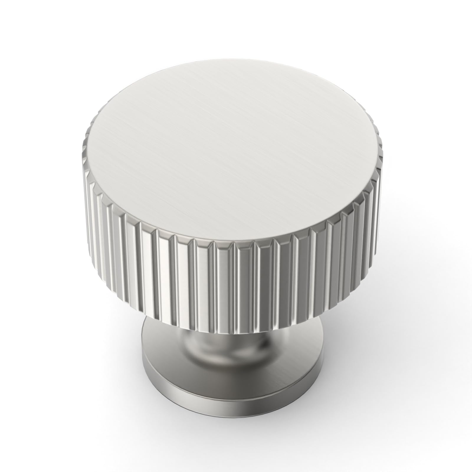 Photo 1 of Asidrama 10 Pack Brushed Satin Nickel Kitchen Cabinet Knobs Dresser Knobs Drawer Knobs Cabinet Hardware Zinc Knobs for Dresser Drawers
