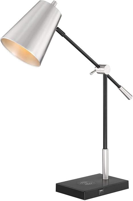 nickel desk lamp