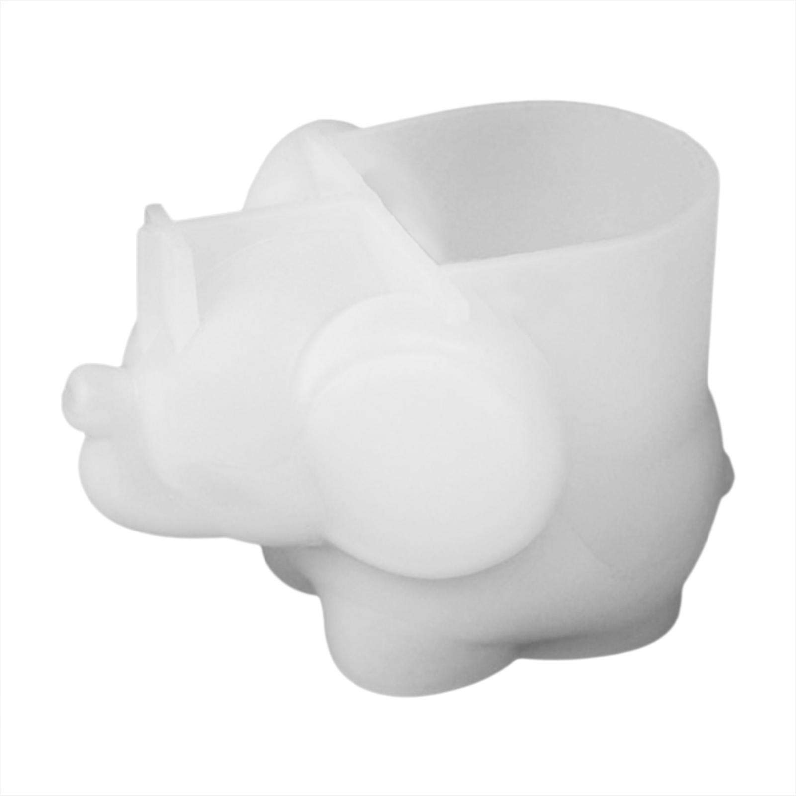 Epoxy Silicone Mold - Elephant Resin Mould Epoxy Mold Animal Resin Casting Molds Makeup Sponge Holder Storage Mold Elephant Crafts, Decorations